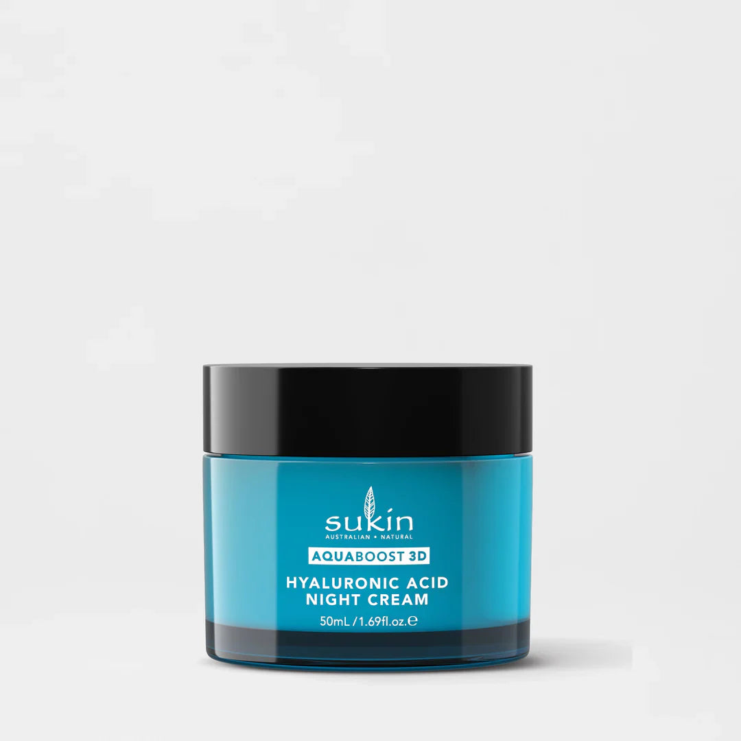 HYALURONIC ACID RICH NIGHT CREAM | AQUABOOST 3D | 50 ML