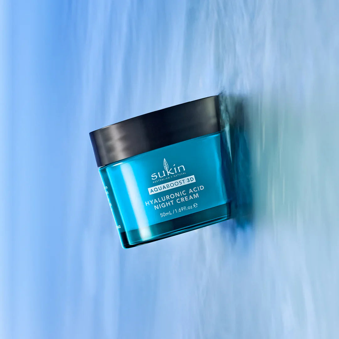 HYALURONIC ACID RICH NIGHT CREAM | AQUABOOST 3D | 50 ML