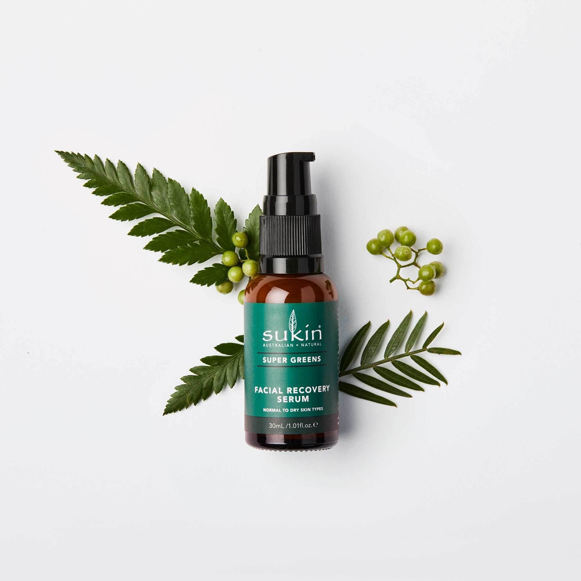 FACIAL RECOVERY SERUM | SUPER GREENS | 30 ML