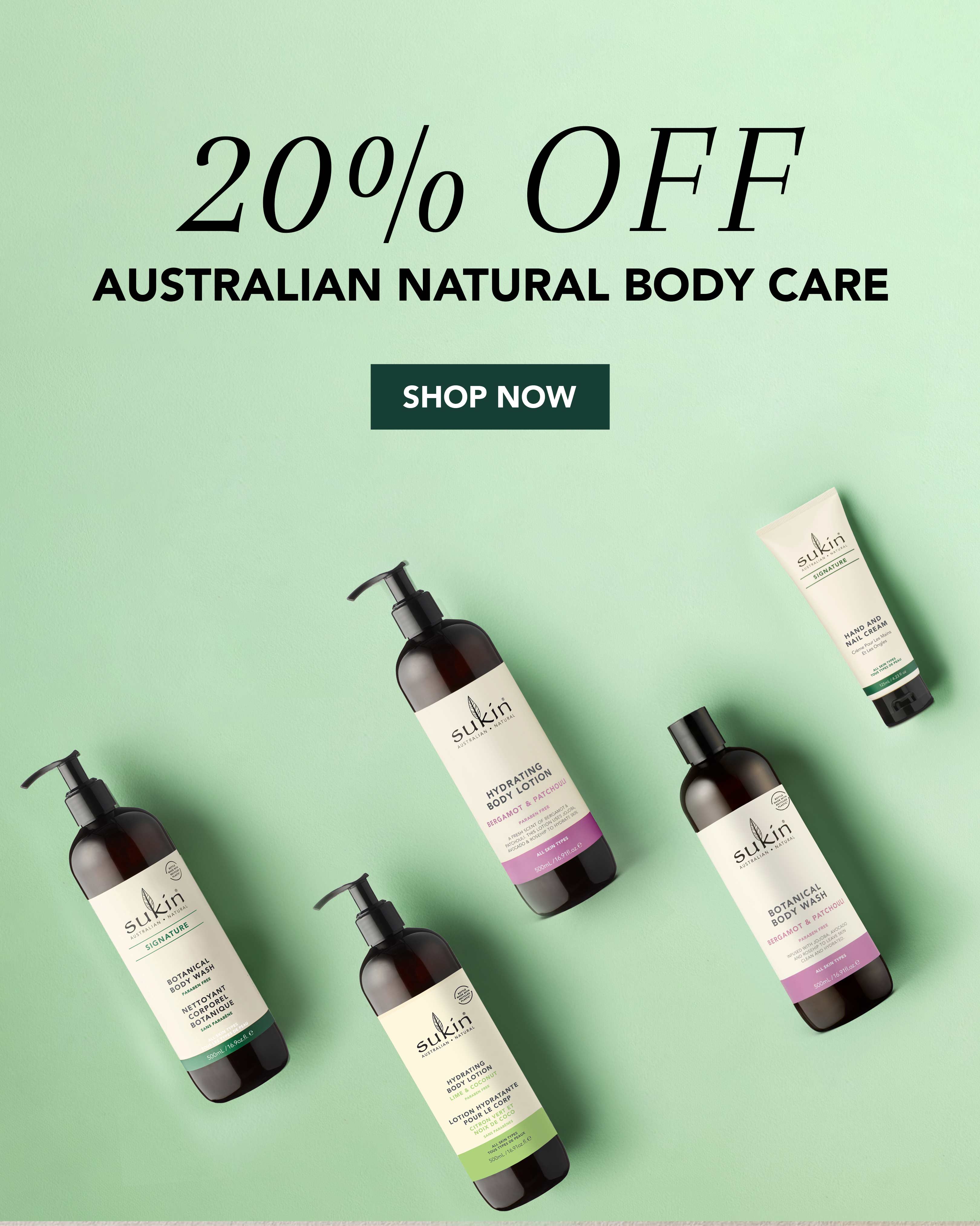 Natural Skincare - Vegan &amp; Cruelty Free Natural Skin Care Products