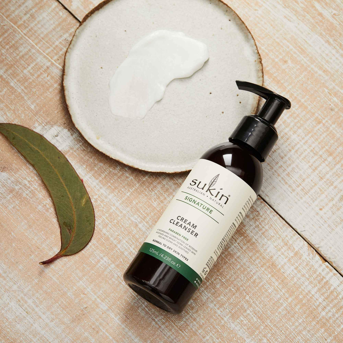 Cream Cleanser Pump | Signature - Sukin Naturals USA