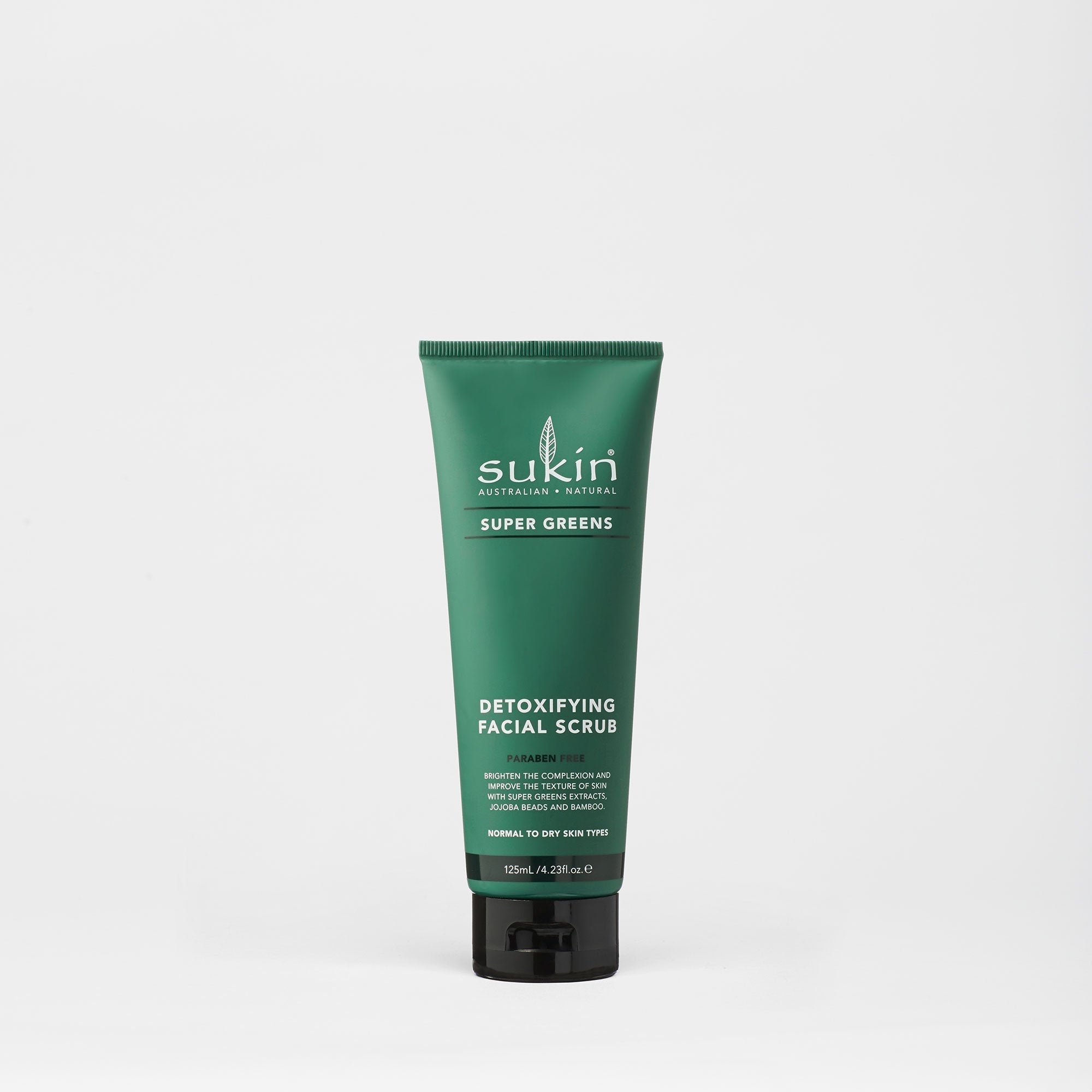 DETOXIFYING FACIAL SCRUB | SUPER GREENS | 125 ML